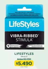 LifeStyles - Vibra-ribbed Stimula