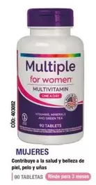 Green - Multiple For Women Multivitamin Chew Day 90 Tablets