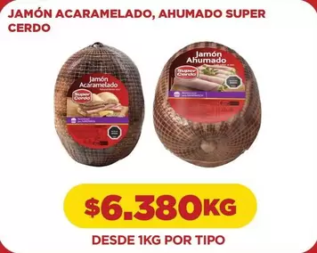 Jamón Acaramelado, Ahumado Super Cerdo