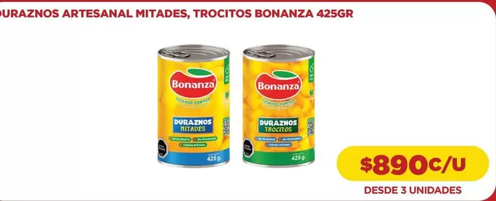 Bonanza - Artesanal Mitades, Trocitos