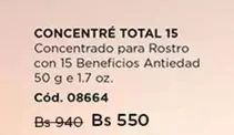 Concentré Total 15