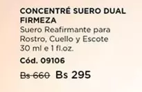 Concentré Suero Dual Firmeza