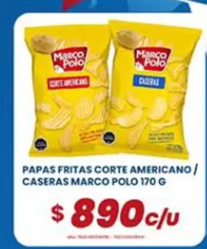 Marco Polo - Papas Fritas Corte Americano/ Caseras