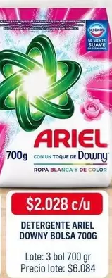 Ariel - Detergente Downy Bolsa