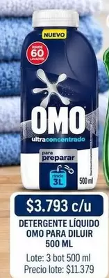 Omo - Detergente Líquido Para Diluir