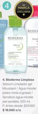 Bioderma - Sebum Limpiador Gel Moussant