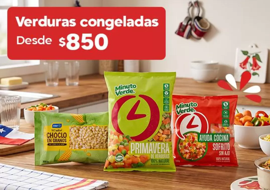 Minuto Verde - Verduras Congeladas