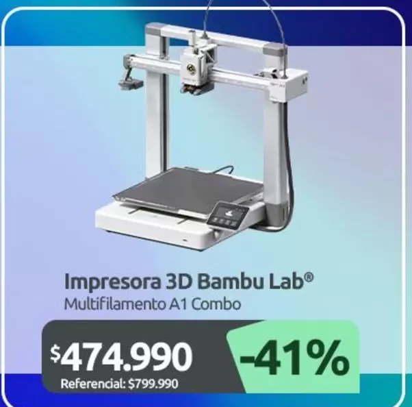 Impresora 3d Bambú Lab