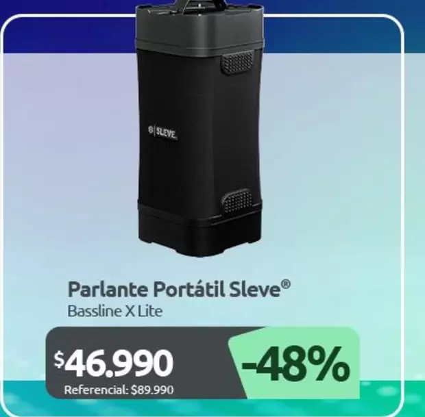 Parlante Portátil Sleve