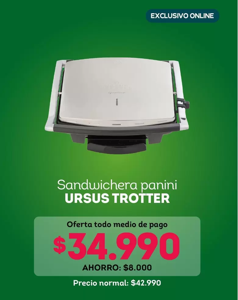 Ursus Trotter - Sandwichera Panini