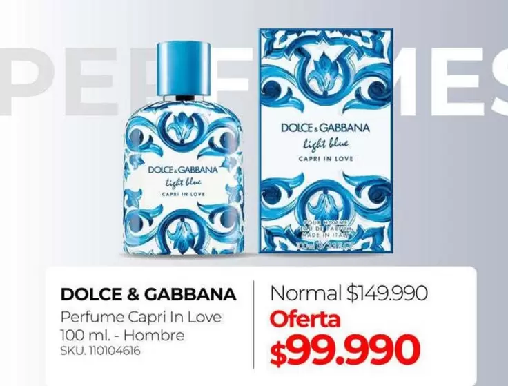 Dolce & Gabbana - Perfume Capri In Love