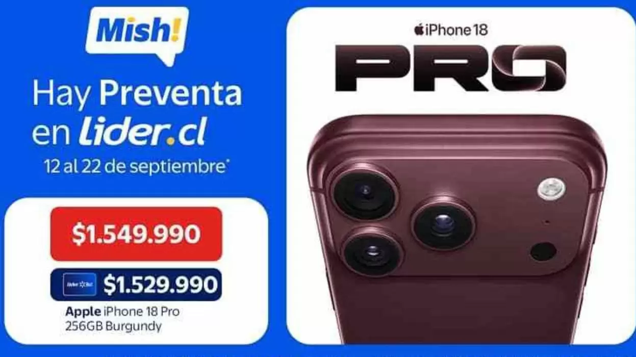 Apple - Hay Preventa En Lider.cl