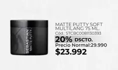 Soft - Matte Putty Multilang 75 Ml.