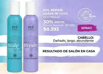 Eol Repair Leave In 150ml Cectro443