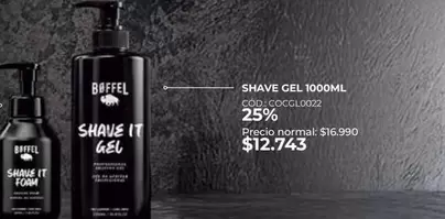 Shave Gel 1000ml