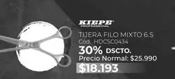 tijera filo mixto 6.5 cod