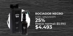 Rociador Negro