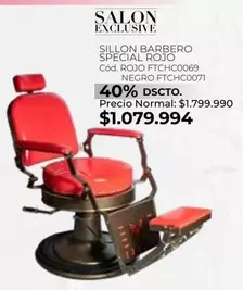 Sillon Special Rojo