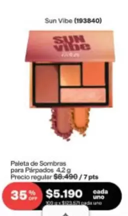 Uno - Paleta De Sombras Para Plasrado