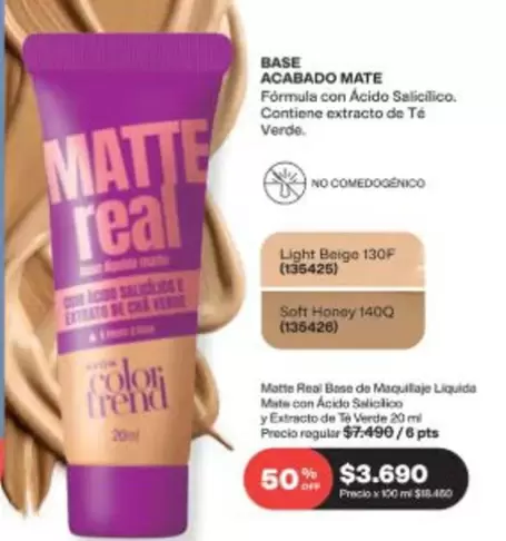 Soft - Base Acabado Mate
