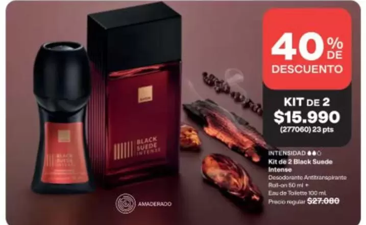 Black Suede - Kit De 2 Bicic Busto