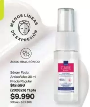 Care+ - Sérum Facial Antiseables 30 Ml