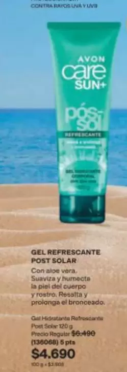 Avon Care - Gel Refrescante Post Solar