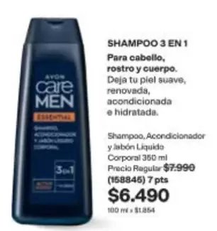 Care+ - Shampoo 3 En 1