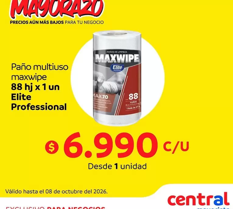 Elite - Paño Multiuso Maxwipe