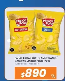Marco Polo - Papas Fritas Corte Americano / Caseras