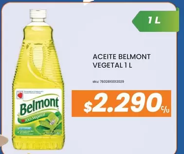 Belmont - Aceite Vegetal