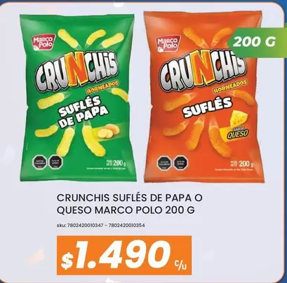 Marco Polo - Suflés De Papa O Queso