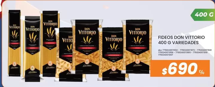 Don Vittorio - Fideos