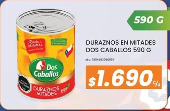 Dos Caballos - Duraznos En Mitades