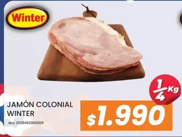Winter - Jamón Colonial