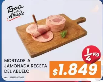 Abuelo - Mortadela Jamonada Receta Del