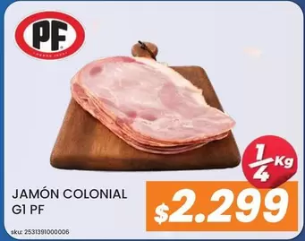 PF - Jamón Colonial Gí