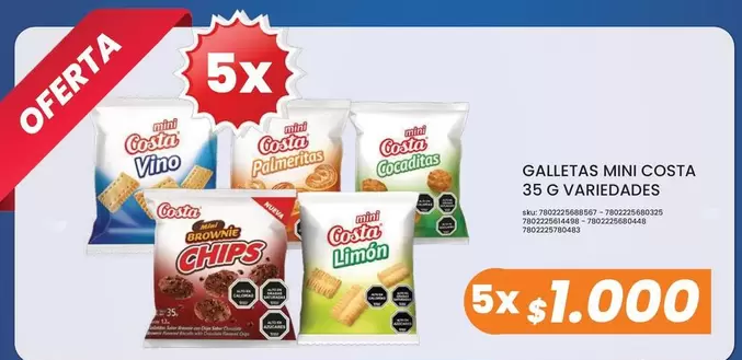 Costa - Galletas Mini