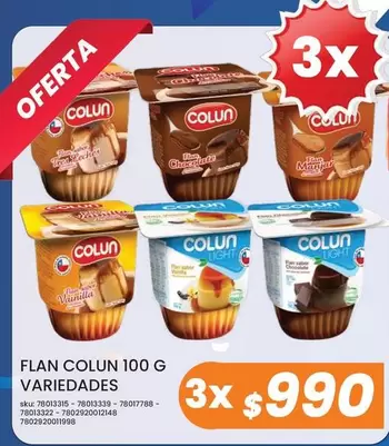 Colun - Flan 100 G