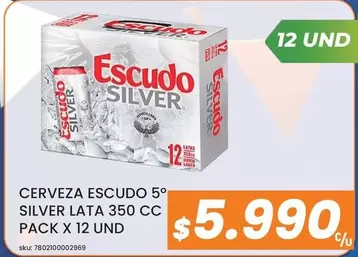 Astra - Cerveza Escudo 50 Silver