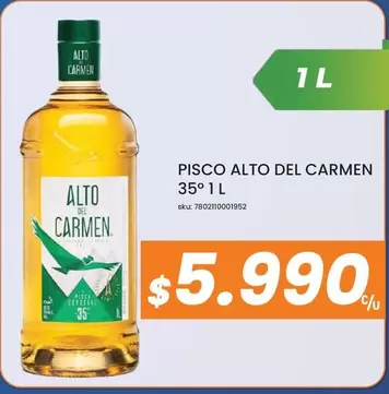 Alto del Carmen - Pisco Alto Del Carmen