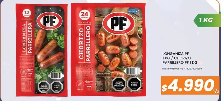 PF - Longaniza P/ Chorizo