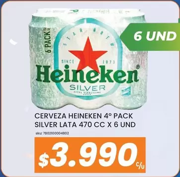 Heineken - Cerveza Silver