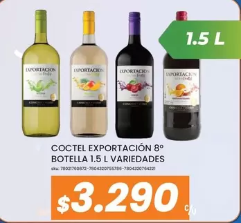 Exportación - Coctel Exportacion 80 Botella