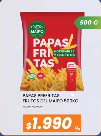 Frutos del Maipo - Papas Prefritas Frutos Del Maipo