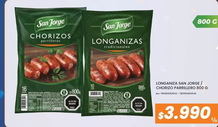San Jorge - Chorizo
