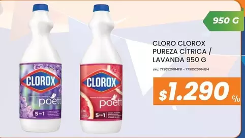 Clorox - Cloro Purezza Citrica/Lavanda