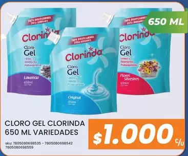 Clorinda - Cloro Gel