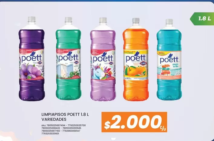 Poett - Limpiapisos