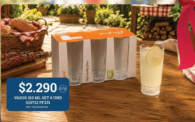 Vasos 30 M.sert 6 Und G10/72 PFS2